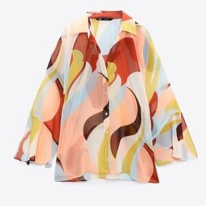 ZARA PRINTED SHIRT